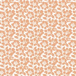 Roundabout Floral in Calf Orange