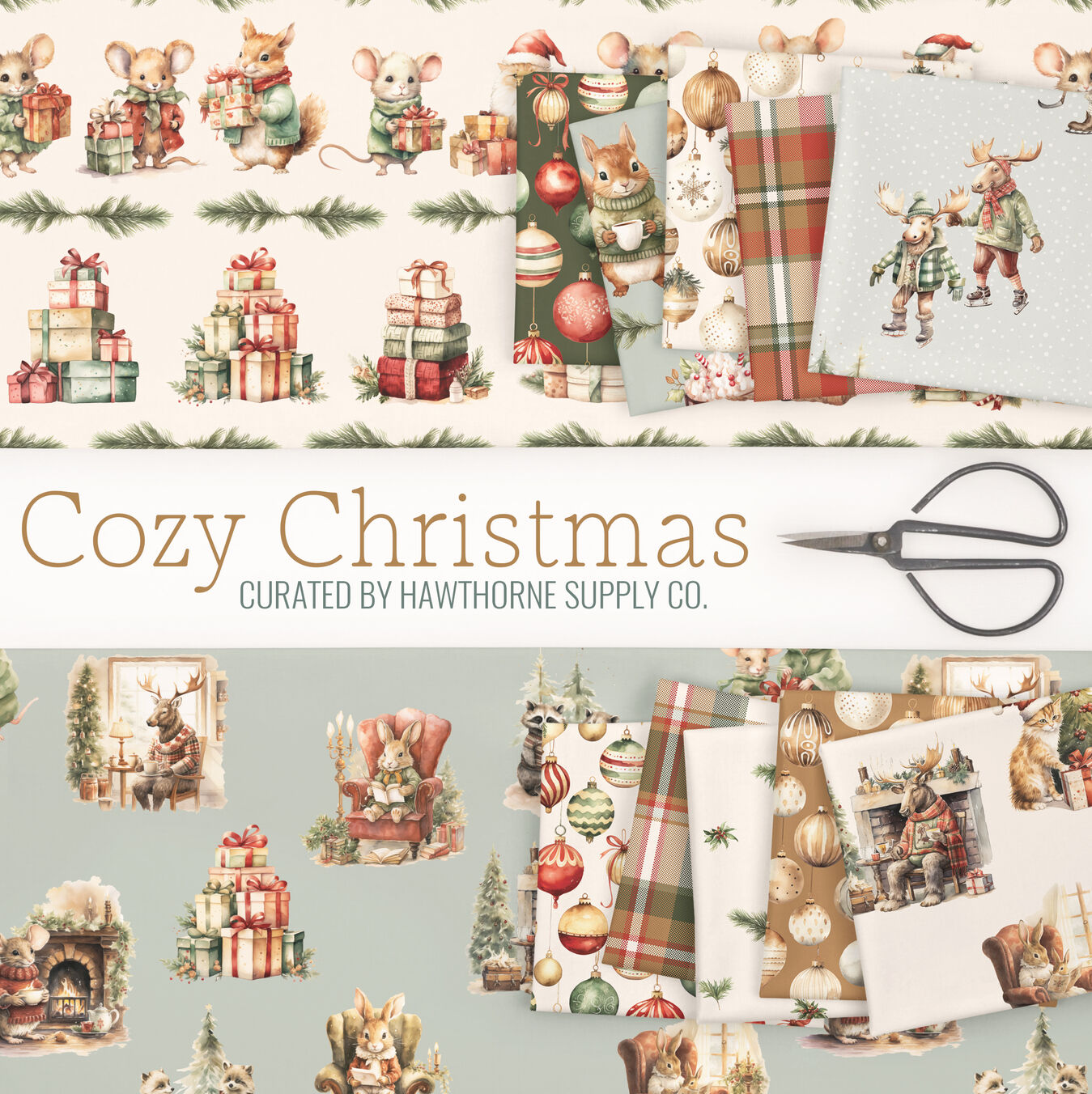 Cozy Christmas Poster Image