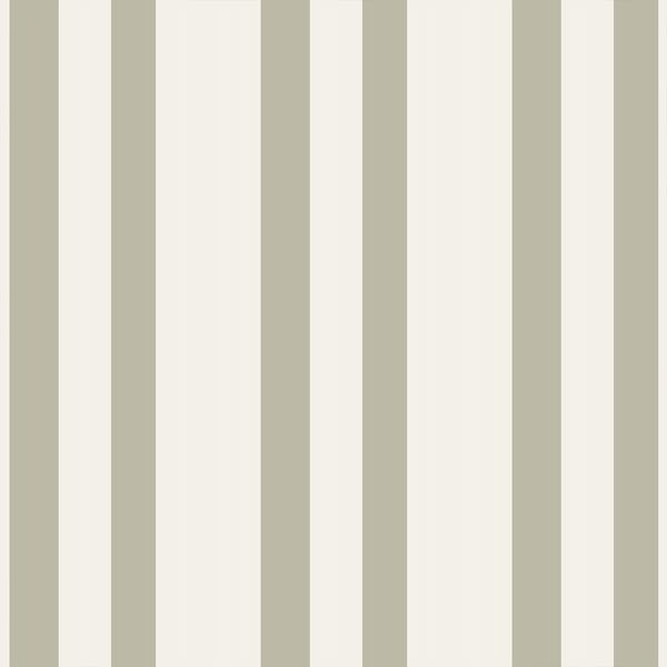 Linen Stripe in Soft Lichen on Bone
