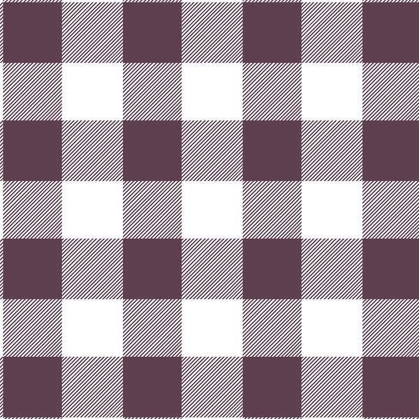 Buffalo Plaid in Raisin