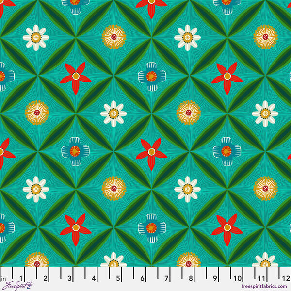 Meadow Daydreams in Jade