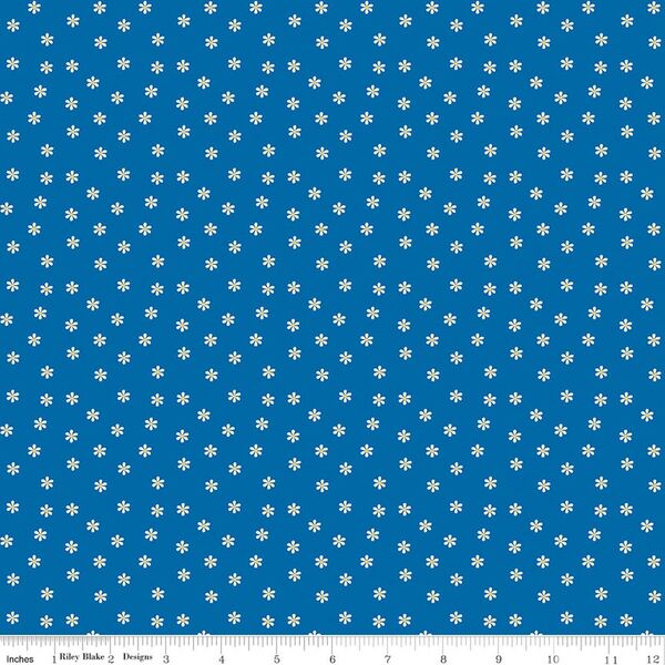 Daisies in Blue