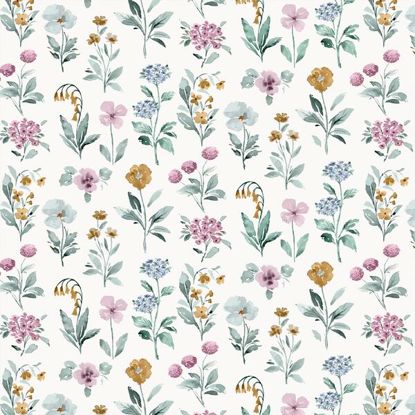 Alpine Floral in Cream