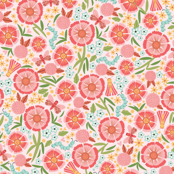 Garden Whimsy in Pink