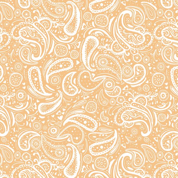 Paisley in Daffodil