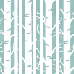 Birches in Pool