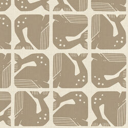 Grumpy Whale in Gray Unbleached