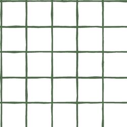 Windowpane in Kale on White
