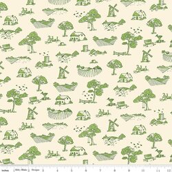 Toile in Green