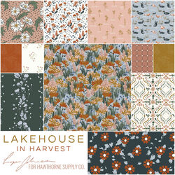 Lakehouse Fat Quarter Bundle in Harvest
