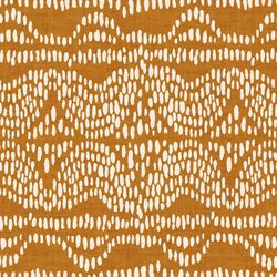 Large Dripping Dots in Caramel