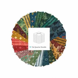 Expressions Batiks Fat Quarter Bundle in Nordic Christmas