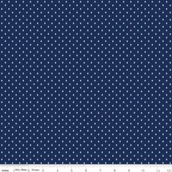 Ditsy in Navy