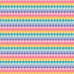 Small Mermaid Tail in Rainbow