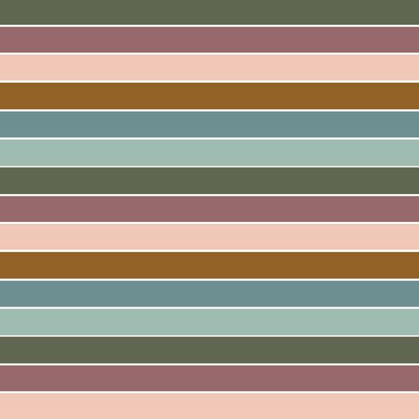 Big Stripe in Vintage Fruit Dusty