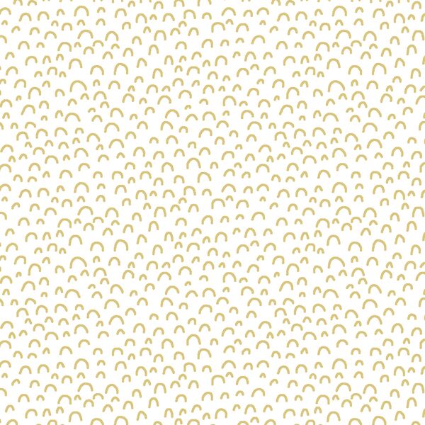 Doodle in Honey on White