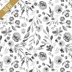 Farmhouse Floral in Grey