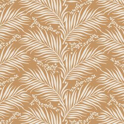 Palms in Cream on Tawny