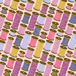 Spools in Blush Pink