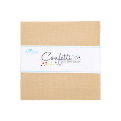Confetti Cotton 5" Square Pack in Palomino