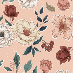 Blooming Vintage in Light Blush