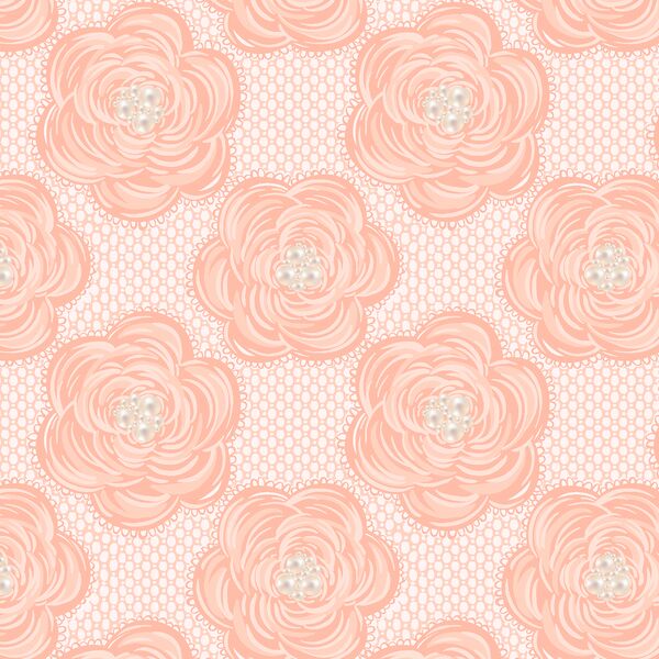 Pearly Flower in Rose