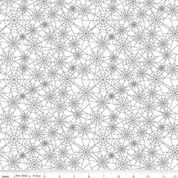 Spider Webs in White