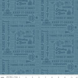 Text in Blue