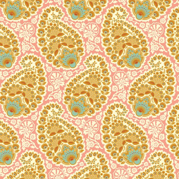 Paisley in Blush