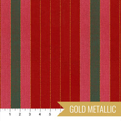 Ribbons in Cherry Metallic