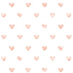 Tender Hearts in Vintage Rose