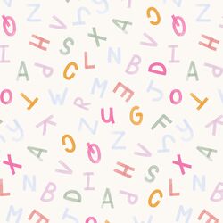 Large Alphabet in Garden