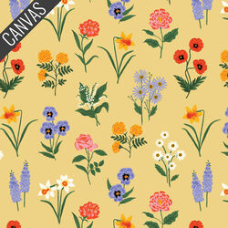 Garden Study Petite Canvas in Butter