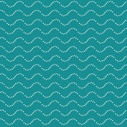 Waves in Sea Green
