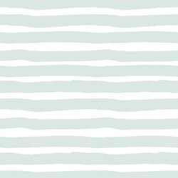 Large Painted Stripe in Iced Aqua