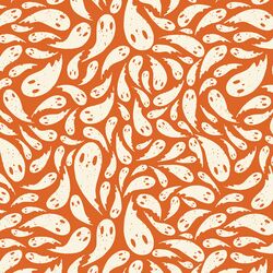 Ghostly Gaze in Chrysanthemum Orange