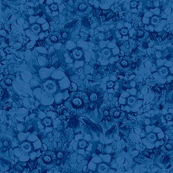 Packed Floral in Navy
