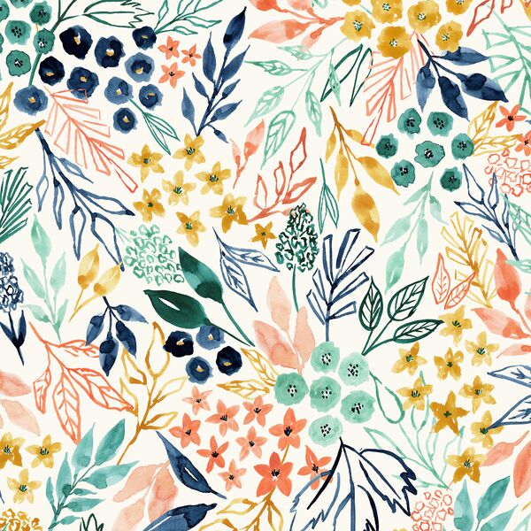 Fresh Blossoms in Cream