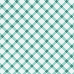 Springy Plaid in Teal