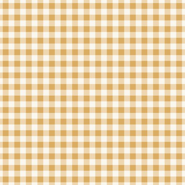 Gingham in Primrose