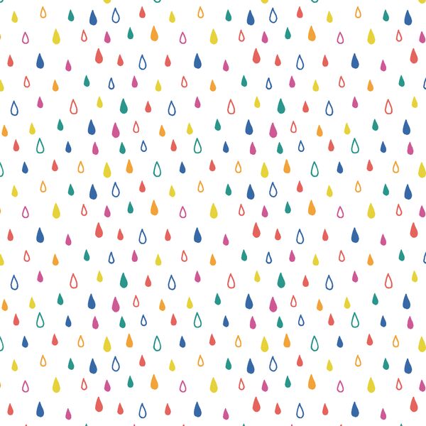 Raindrops in Rainbow Bright
