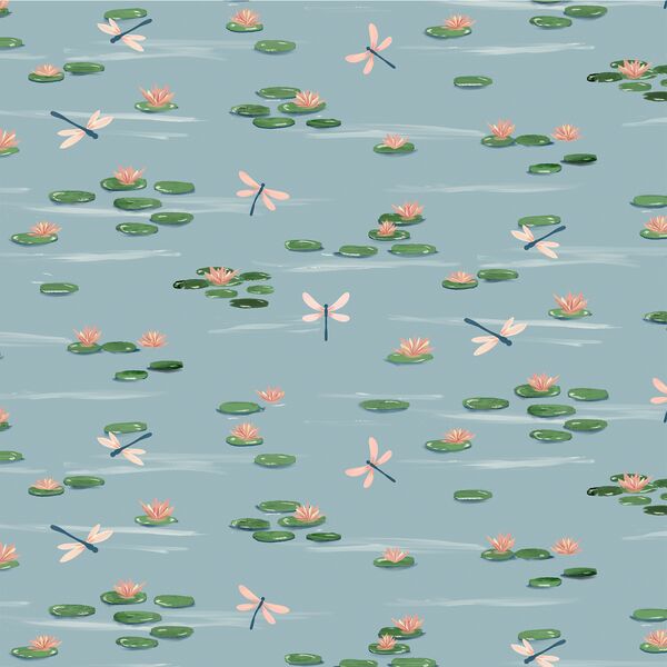 Lily Pads in Spring Pond