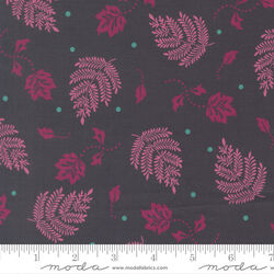 Paisley Leaf in Midnight