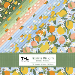 Fruitful Delights 10" Square Pack