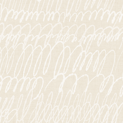 Large Squiggle in Cream