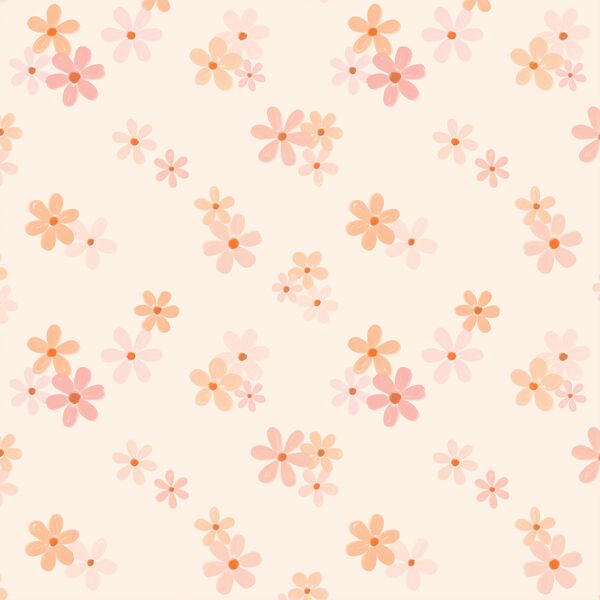 Daisies in Marshmallow