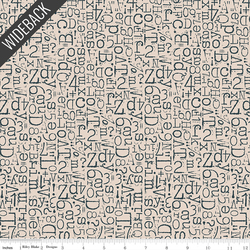 TYPEography Wideback in Blackboard