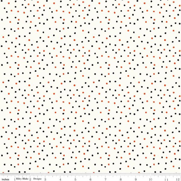 Dots in Vintage White