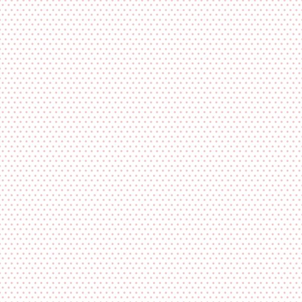 Small Winter Dot in Sweet Pink on White