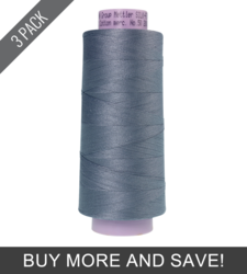 Flint Stone (9150-0342) - Silk Finish Cotton 50wt - 2000 Yards (3 Pack)